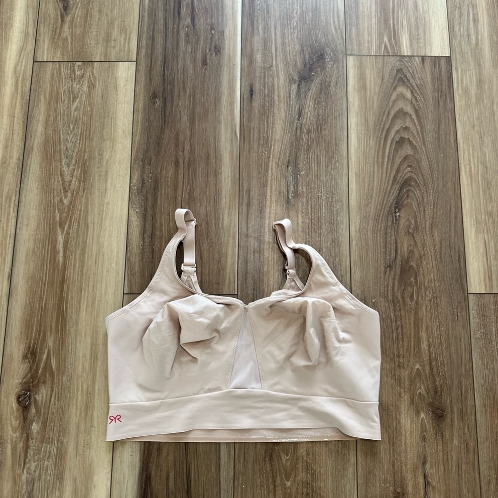 Ruby Ribbon Women's demiette matte beige bra size 46